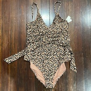 Aerie Leopard Swim